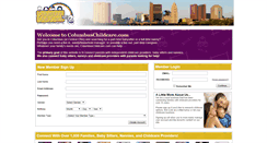 Desktop Screenshot of columbuschildcare.com